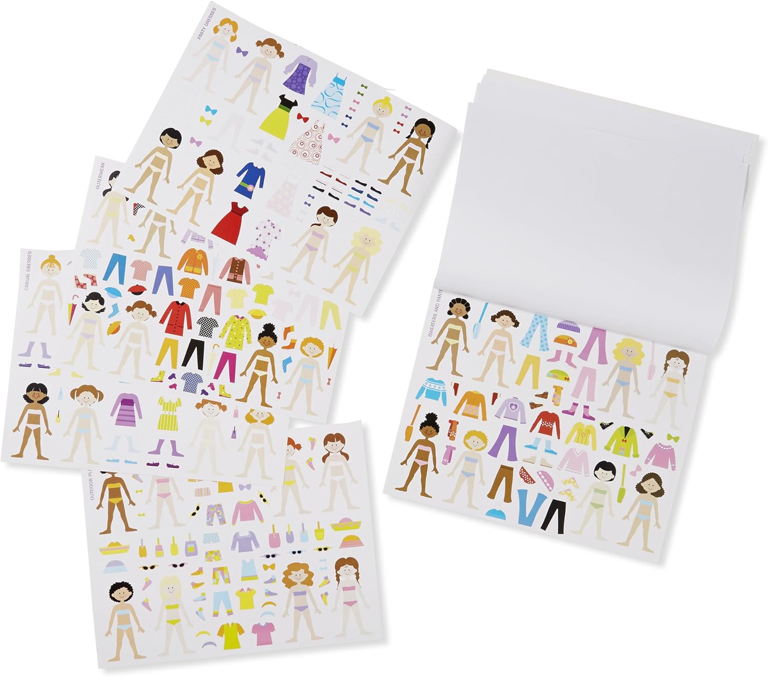 melissa and doug fashion sticker collection