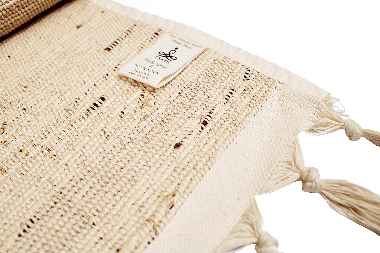 natural fiber yoga mat