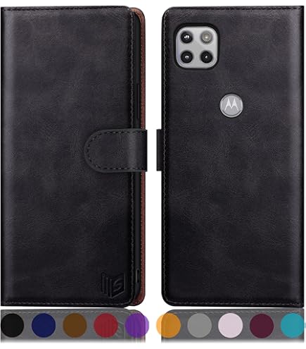 Asuwish Phone Case For Moto One 5G/One5G UW/Moto G 5G Plus Wallet Cases With Tempered Glass Screen Protector Leather Slim Flip Cover Card Holder Stand Cell Motorola One Lite XT2075-1 Women - View #12