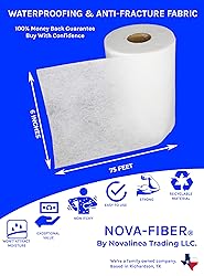 Nova-Fiber 6" x 75' Reinforcing Mesh Tape for