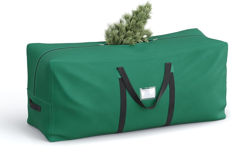 SONGMICS Christmas Tree Storage Bag 9 ft Green 150x55x62 cm 600D Oxford