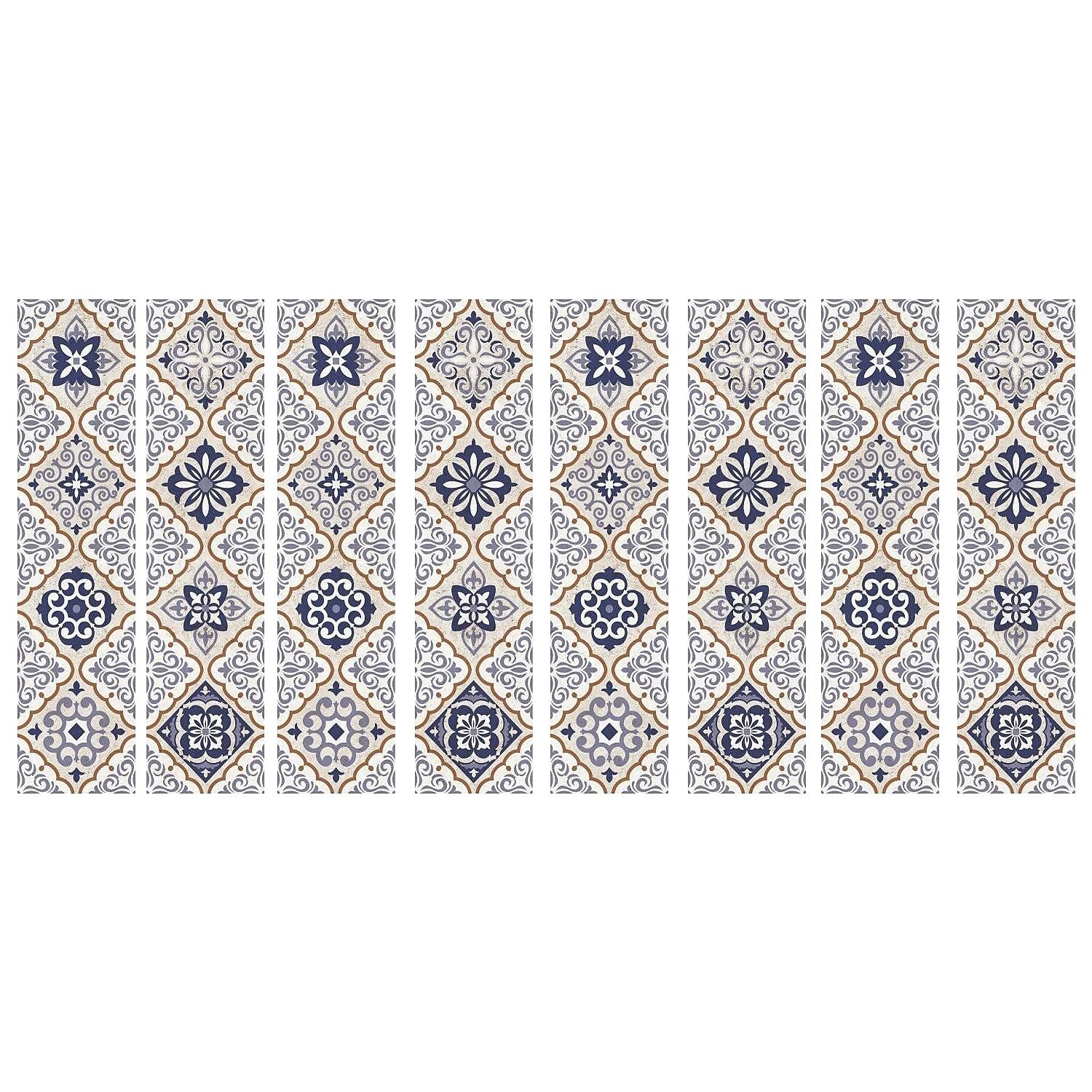 RoomMates RMK3747GM Wall Sticker, Colourful, 2 Blätter-16 Teile-43, 8 x 92, 7 cm