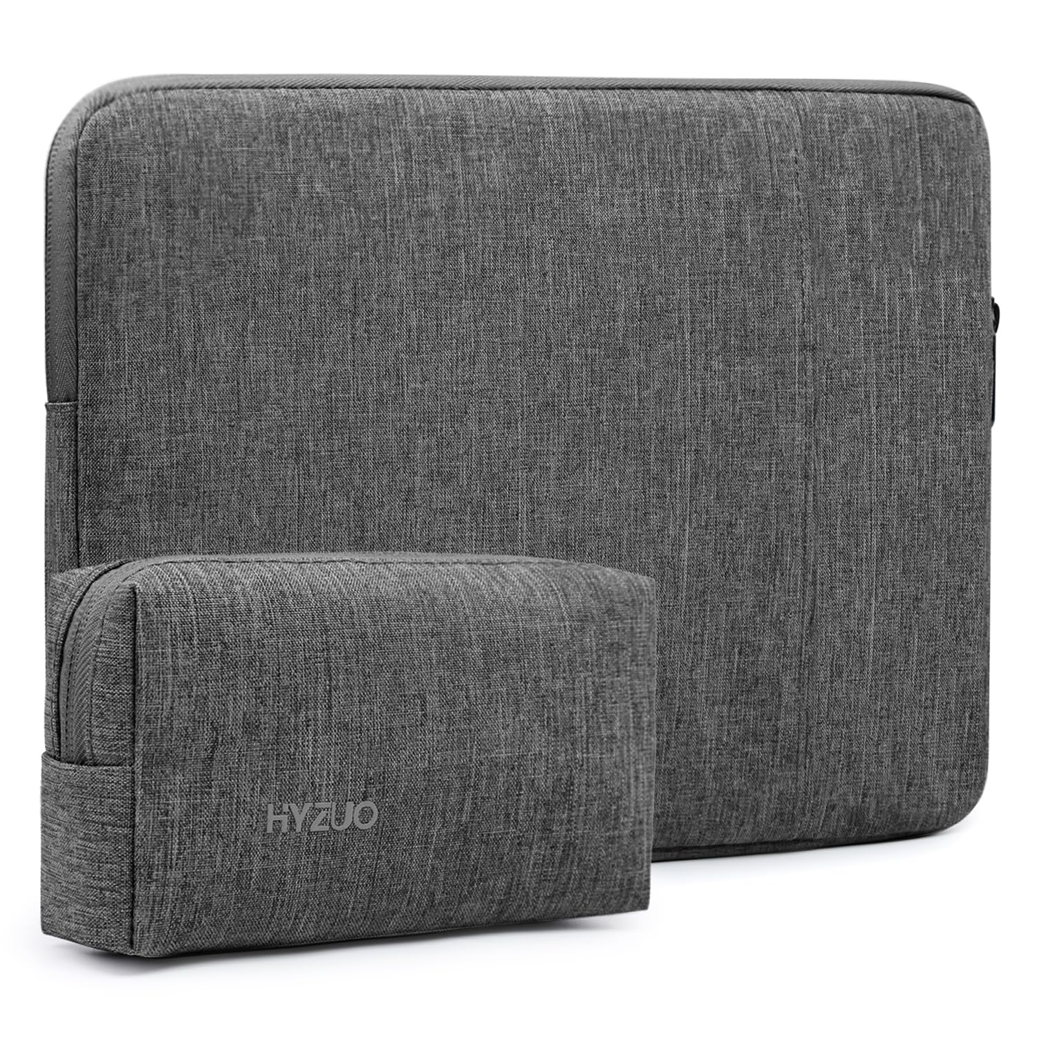 HYZUO 13.3-14 Inch Laptop Sleeve Bag for MacBook Pro 14 M4/M3/M2/M1, MacBook Air/Pro 13.3, 13.5"/13.8" Surface Book/Laptop, NoteBook Case for 13.3" Dell Acer HP Lenovo Asus, DarkGrey