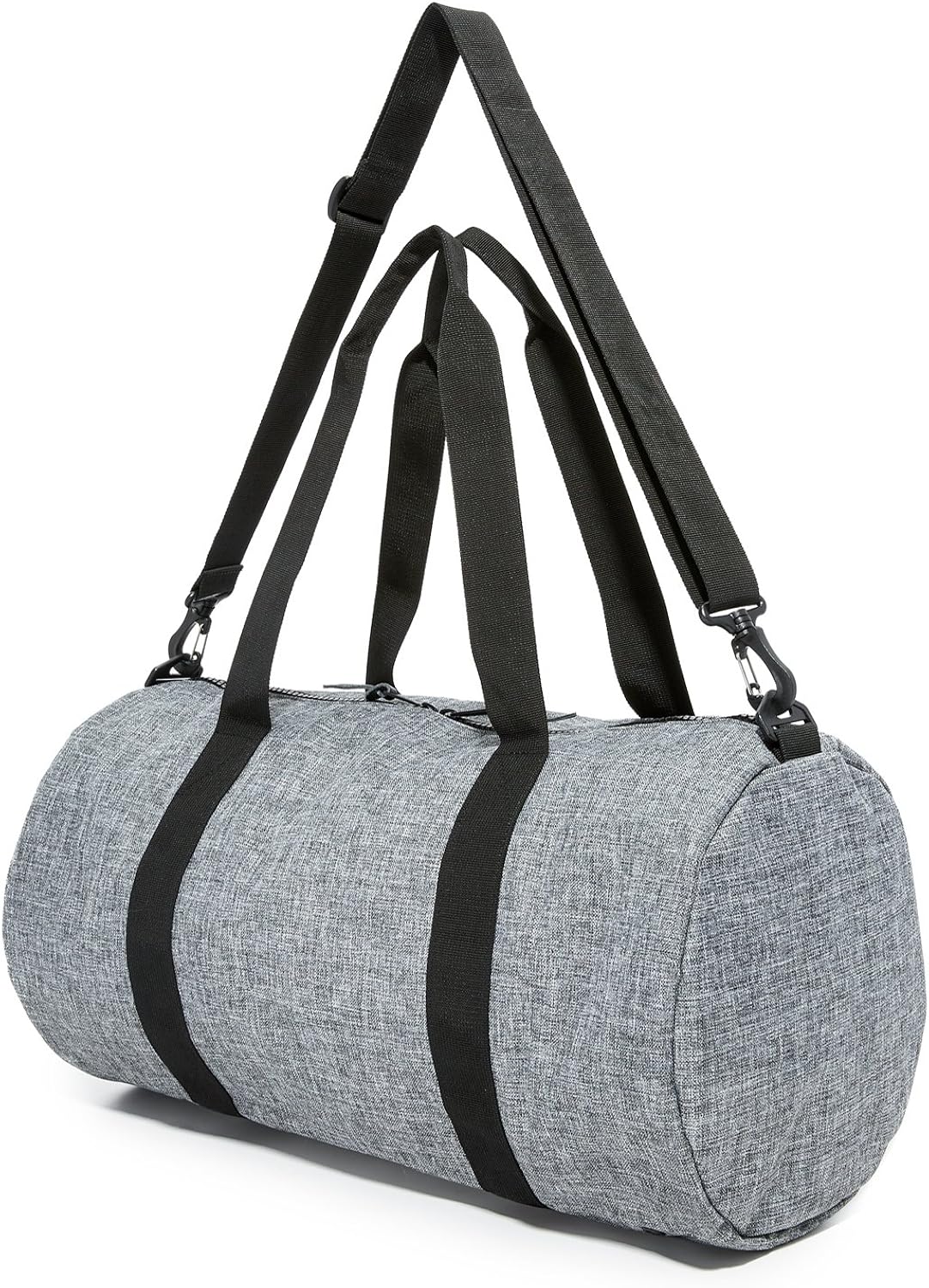 Herschel Supply Sutton Duffel Bag, Raven Crosshatch/Black, Mid-Volume 28.0L - Image 4