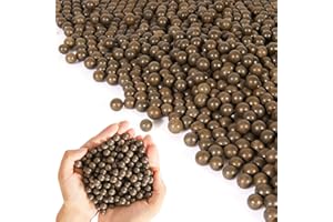 KISEER 2500 Pcs 3/8 Inch Slingshot Ammo Ball Natural Biodegradable Clay Slingshot Ball