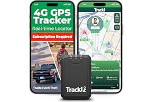 Tracki Pro GPS Tracker for Vehicles – Magnetic Waterproof 4G LTE Car Tracker, Long-Life Battery Up to 7 Months, Unlimited Dis