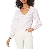 Vince Womens Full Sleeve Fitted V-Neck