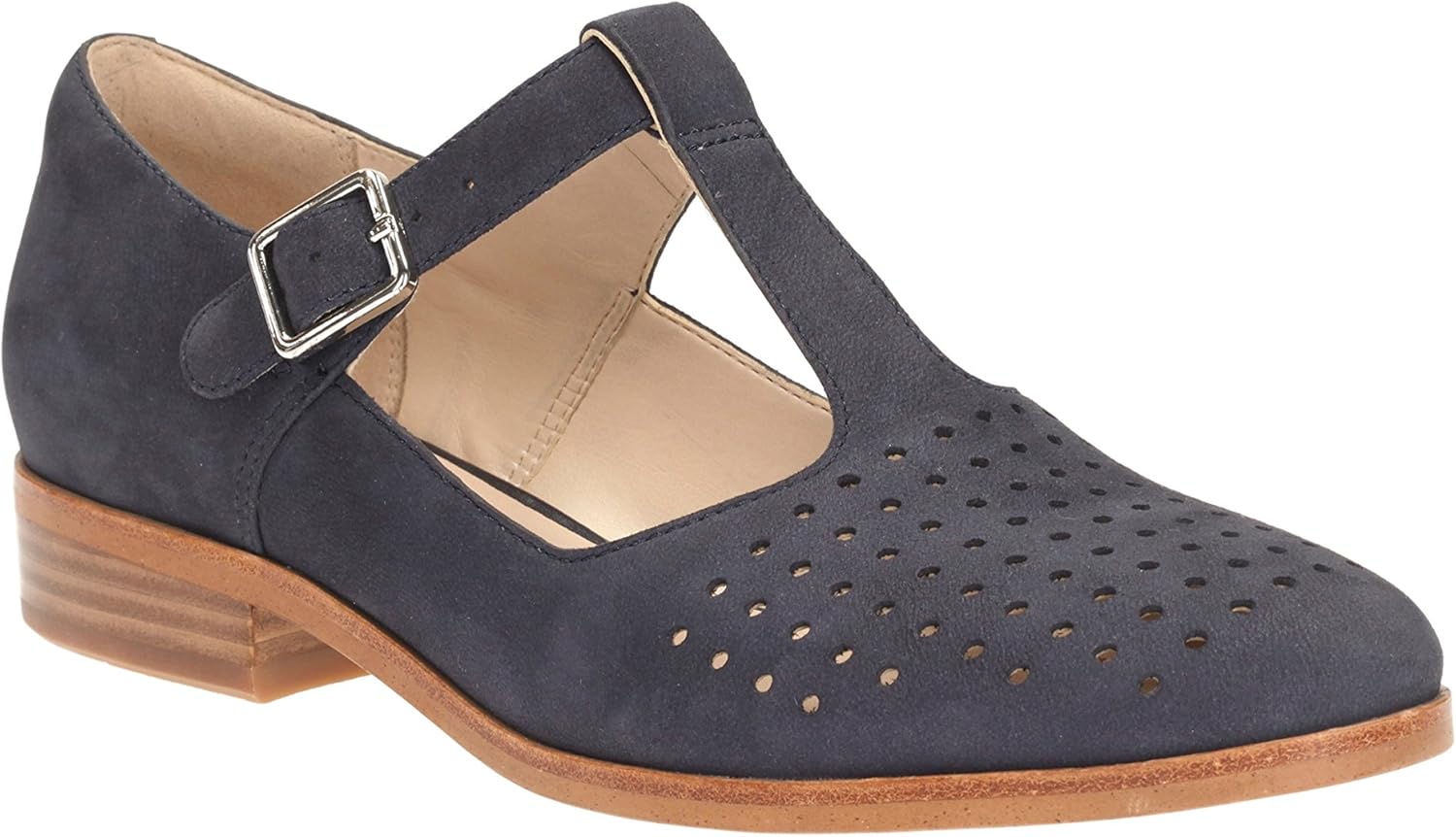 clarks t strap shoes