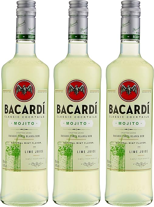 Bacardi Classic Mojito, 70cl (Case of 3) Amazon.co.uk Grocery