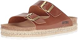 Bayton Women's Atlas Sandal, Camel, 40 Medium EU