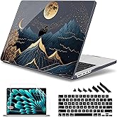 May Chen Case for MacBook Pro 14 inch, Models A2442 A2779 A2918 A2992 A3401 A3185 A3112 A3434, M1 M2 M3 M4 M5 Chip (2021-2025 Release), Plastic Hard Shell Case with Keyboard Cover, Starry Mountain