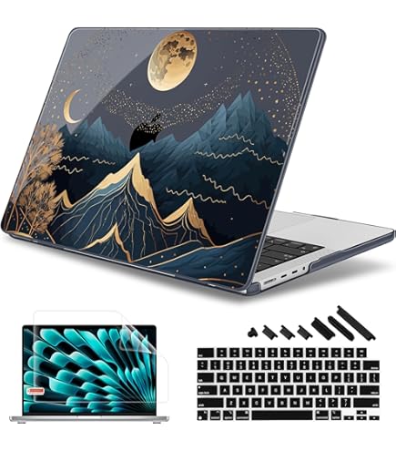 Amazon.com: DONGKE Case for M5 MacBook Pro 14 inch 2025 2024-2021
