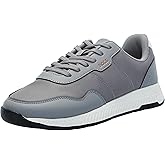 BOSS Mens Leather Mix Low Top Sneaker