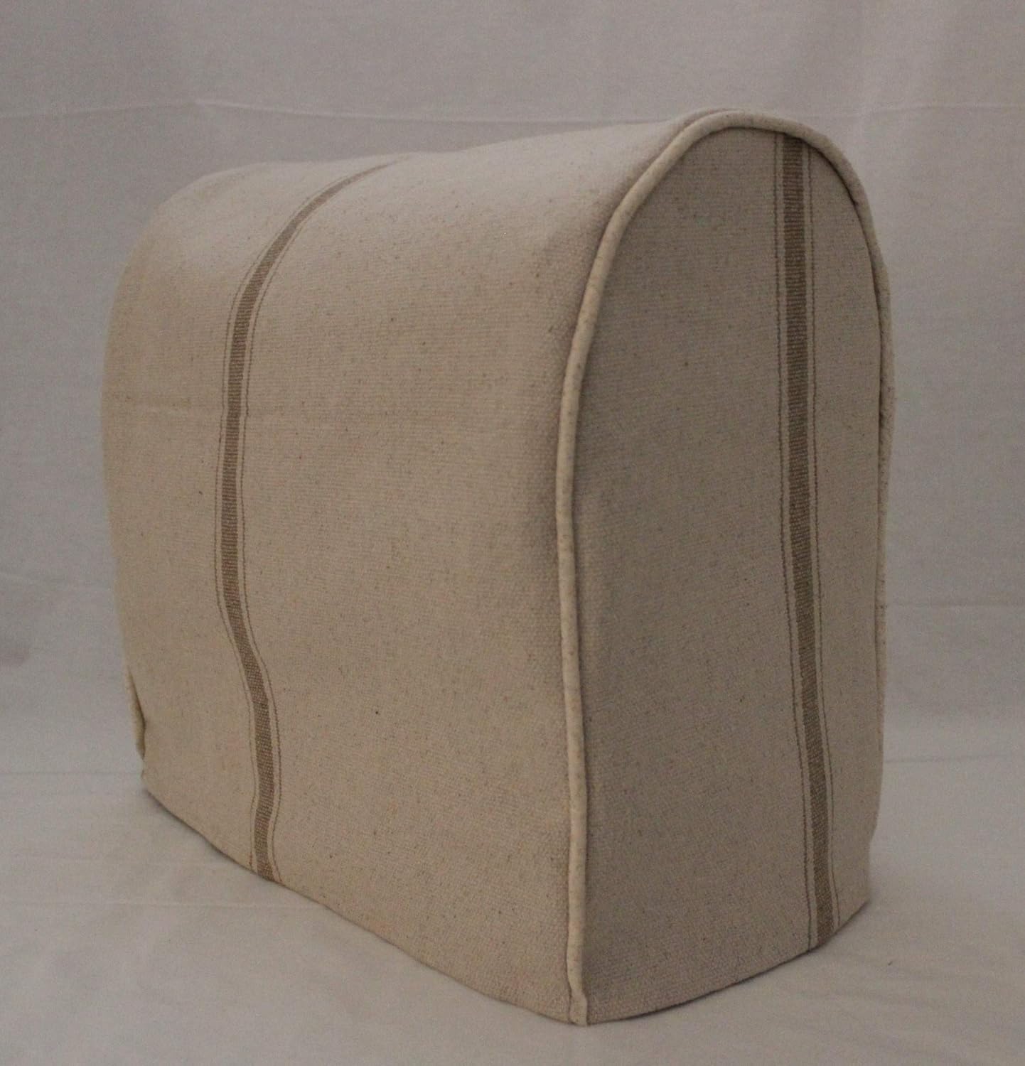 Lift Head Cover Compatible with KitchenAid Mixer Tan Feedsack