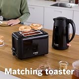 Bosch DesignLine Kettle 1.7 L 3000W Stainless Steel Black view 3
