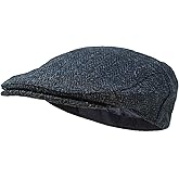 Borges & Scott Nevis Flat Cap - 100% Handwoven Wool – Harris Tweed – Water Resistant