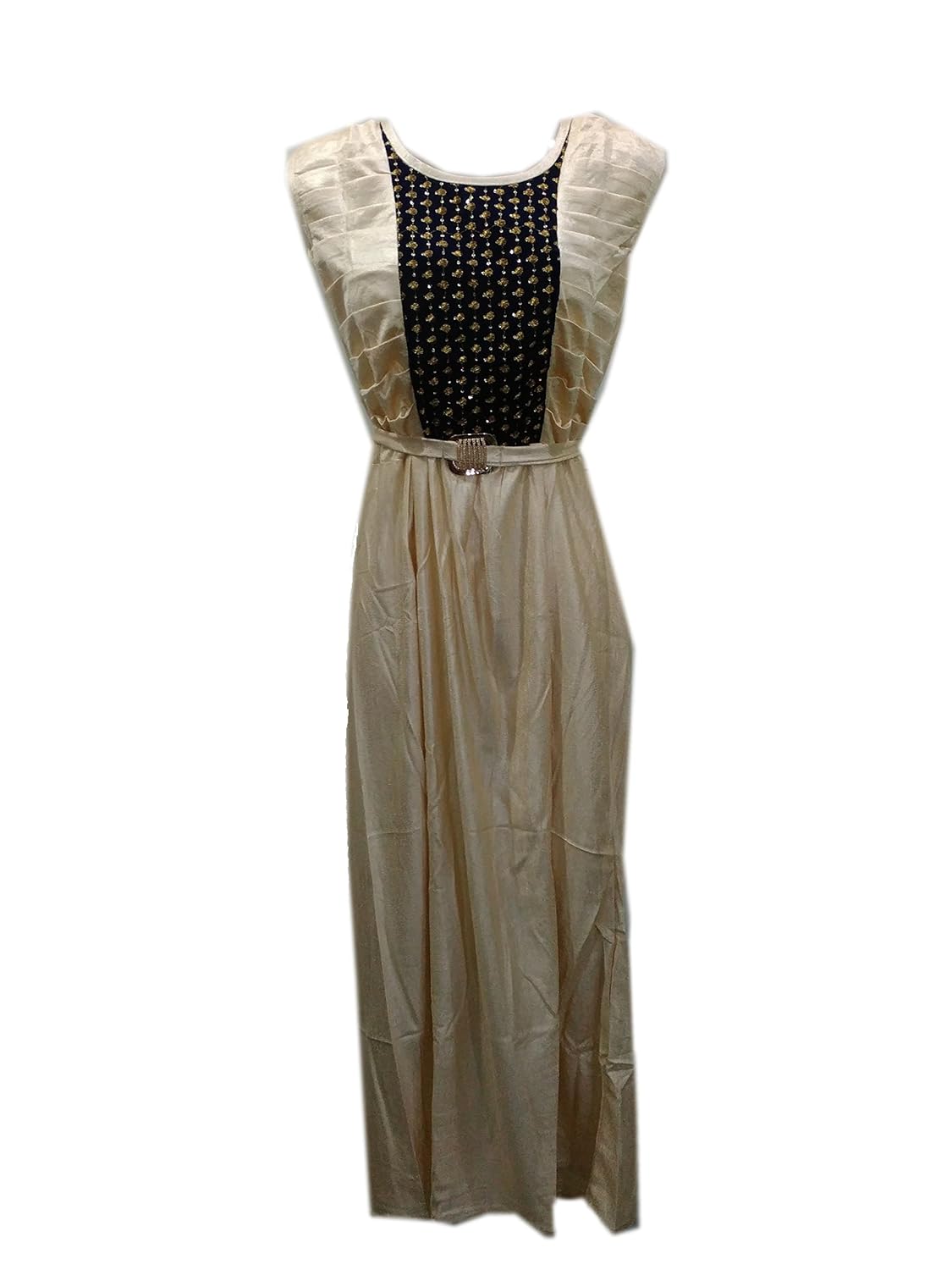 floor touch one piece dress