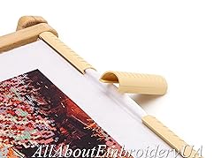 Needlepoint Embroidery Tapestry Scroll Frame Made