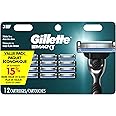 Gillette Mach 3 Razor Refils 12 pack