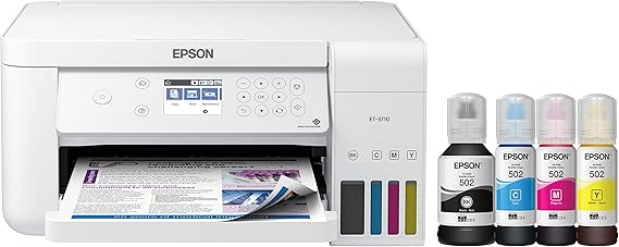 Epson EcoTank ET-3710 Wireless Color All-in-One Printer