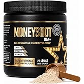 Moneyshot Max+ Men&rsquo;s Daily Performance Powder, 30 Servings | Made in USA with KSM-66 Ashwagandha, L-Arginine &amp; Maca to support vitality, stamina and daily drive