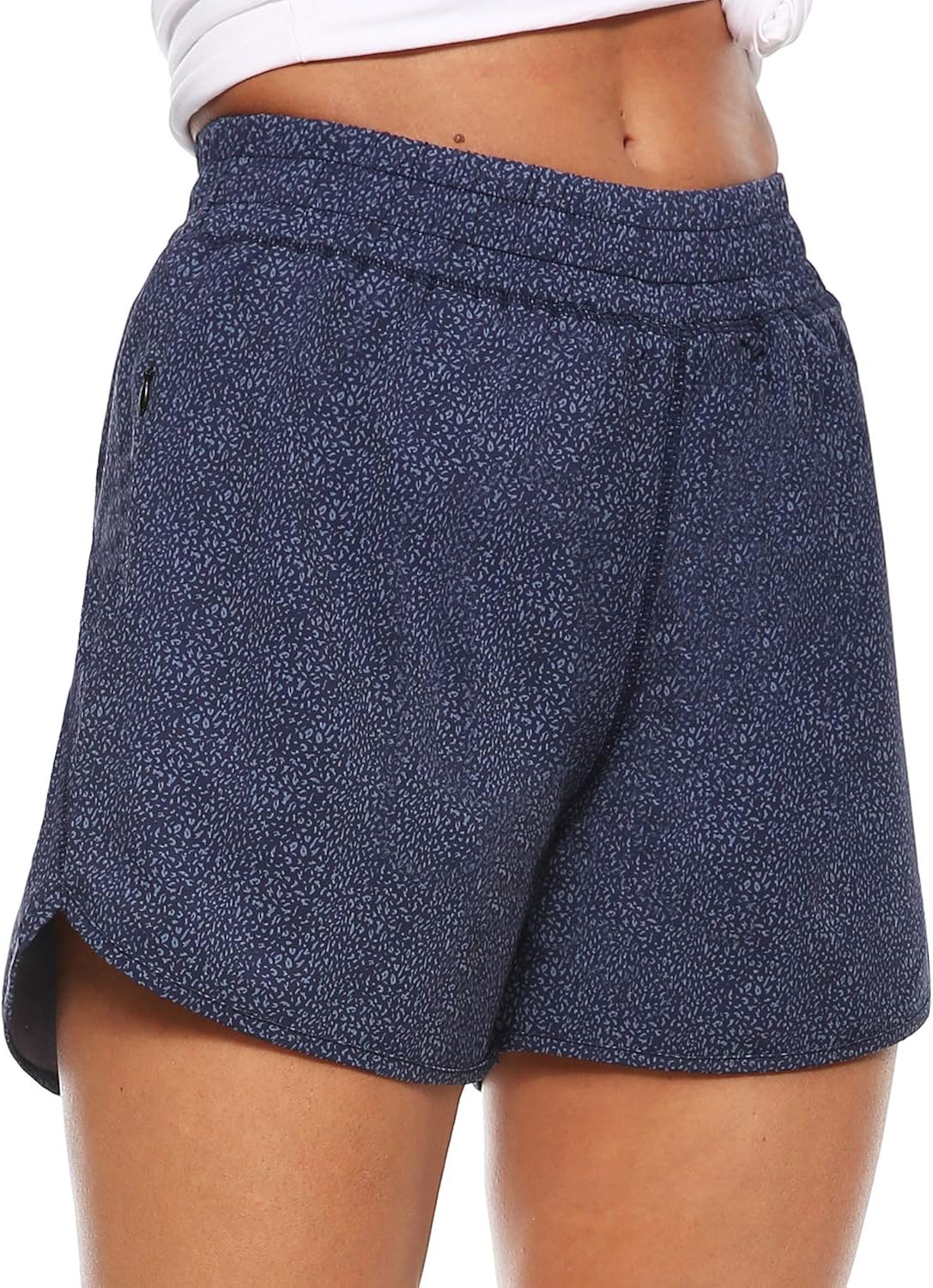 AFITNE Women’s Workout Running Shorts, Gym Athletic Sports Shorts with Pockets Exercise Active Shorts with Liner: Clothing