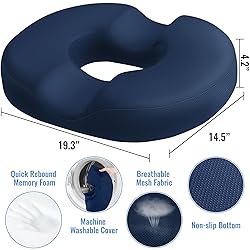 CloudBliss Donut Pillow Seat Cushion Chair Pad for