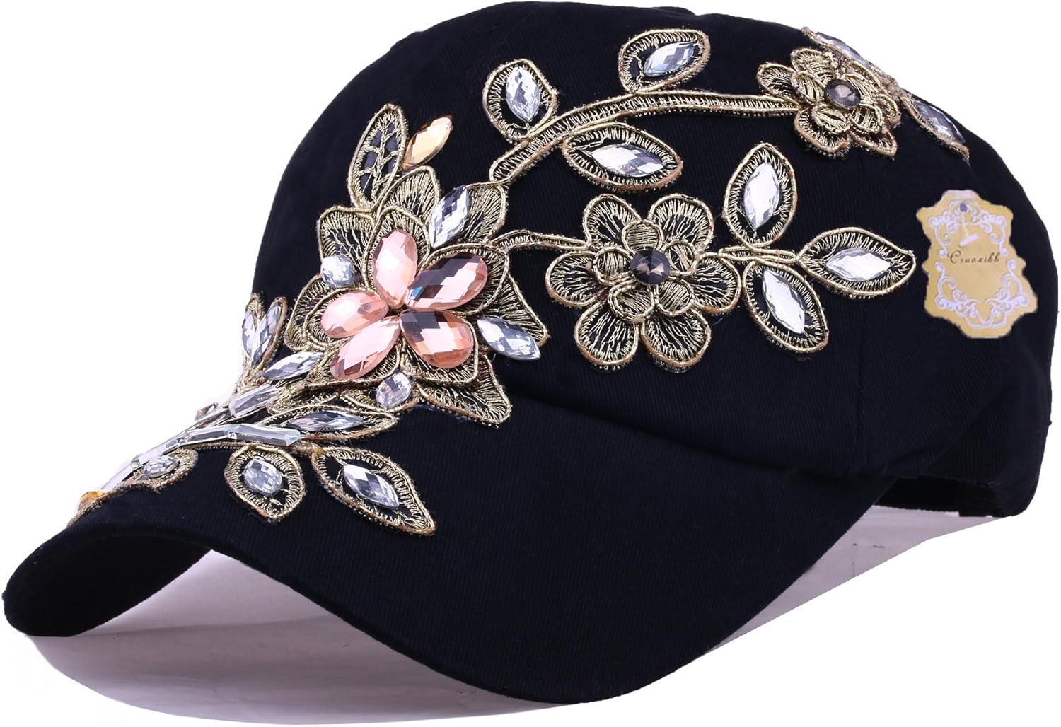 rhinestone baseball hats