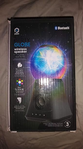 globe wireless light up speaker