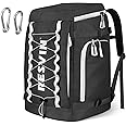 RESVIN Ski Boot Bag, Large 55L Ski Boot Bag Backpack 1680D Nylon Waterproof Ski Bag for Helmet, Goggles, Gloves, Skis Snowboard & Accessories Travel