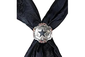 AUSTIN ACCENT INC Austin Accent Western Cowboy Wild Rag Scarf Slide