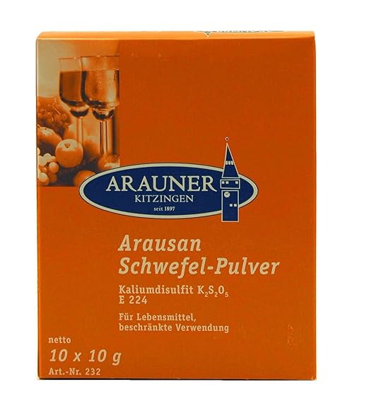 Arauner Kitzinger Arausan Schwefel-Pulver, 10x10g