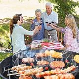BBQ Grill Mat Set of 5 Non Stick Teflon Mats Heat Resistant 500F view 6