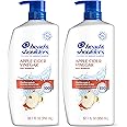 Head & Shoulders Dandruff Shampoo To Clarify Scalp Infused with Apple Cider Vinegar, 2 Count, 32.1 fluid ounces
