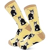 E&S Imports Pet Lover Socks - All Season - One Size Fits Most - for Women and Men – Cat and Dog Gifts