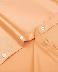 J.VER Men's Dress Shirts Solid Long Sleeve Stretch
