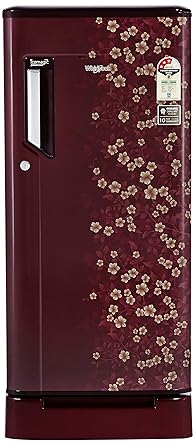 Whirlpool 185 L 3 Star Direct-Cool Single-Door Refrigerator (200 IMPC ROY 3S WINE DIOR-E, Wine Dior, Base Stand with Drawer)