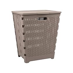 Mind Reader 61L Foldable Laundry Hamper, Clothes