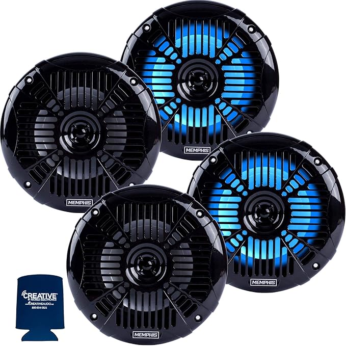memphis 6.5 marine speakers