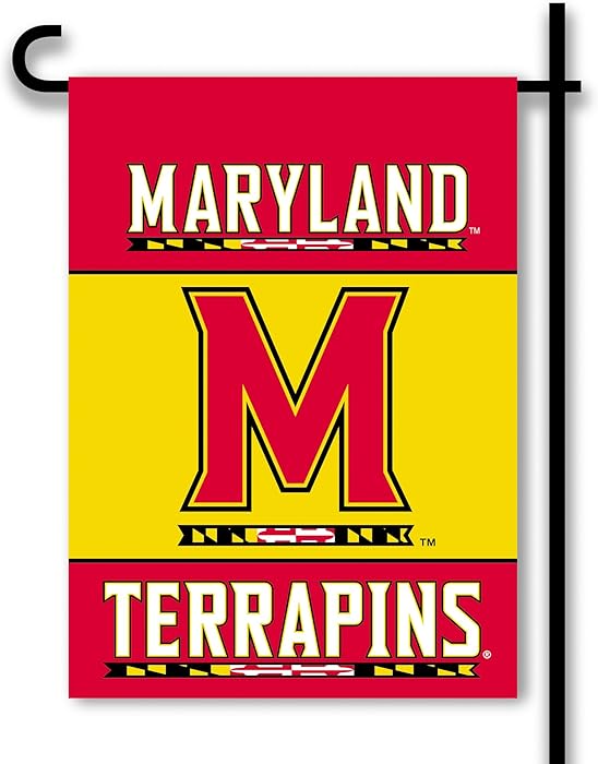 Top 10 Evergreen Maryland Terrapins Garden Flag