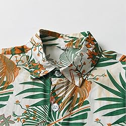 Yoolhamy Father and Son Matching Hawaiian Shirt