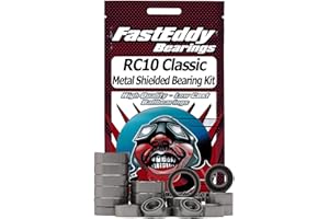 FastEddy Bearings Sealed Bearing Kit Team Associated RC10 Classic TFE773 Electric Car/Truck Option Parts