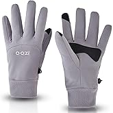 OOZi Winter Gloves Men Women Thermal Gloves Touchscreen Midweight Liner for Running Biking Driving Hiking
