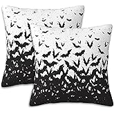 Naqiuli Throw Pillow Covers Small Scattered Flower Pillow Covers 20x20 Inch Set of 2 Throw Pillows Decorative Pillow Cases Cushion Covers for Bedroom Livingroom Sofa Farm House
