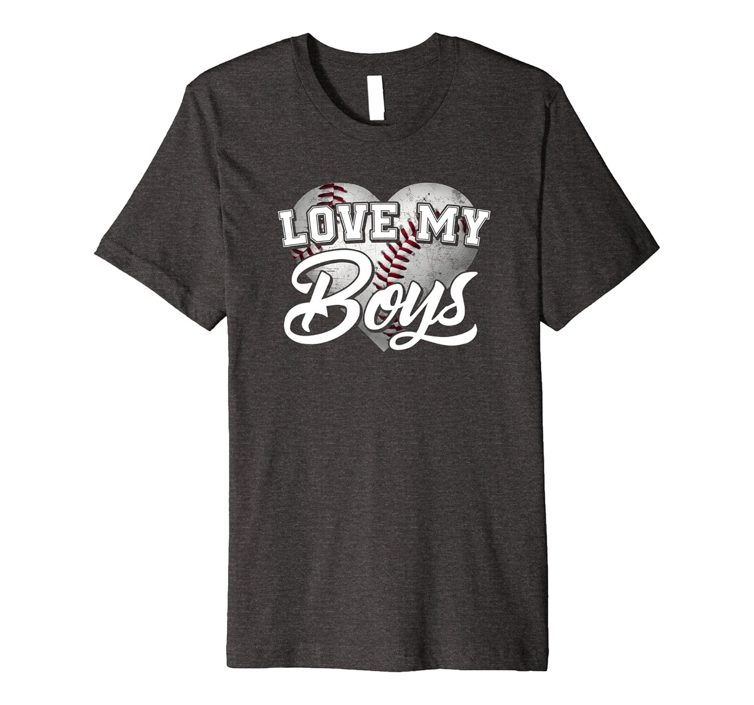 Baseball Mom Shirts Baseball Dad Gifts - Love Heart My Boys-anz