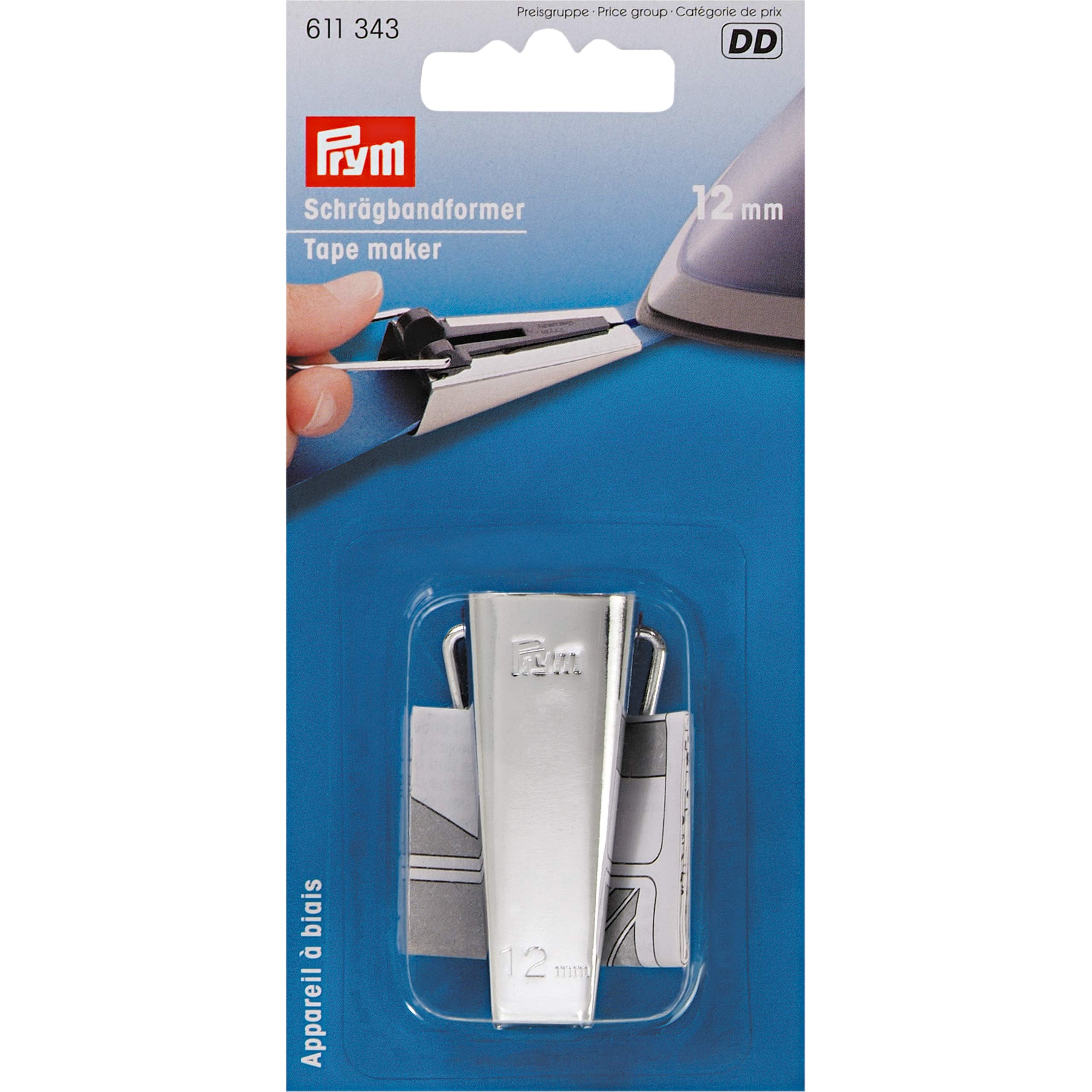 Prym - Tape Maker (12mm) for Bias Binding - 1 Unit