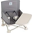 hiccapop Omniboost Travel Booster Seat with Tray for Baby | Folding Portable High Chair for Eating, Camping, Beach, Lawn, Gra