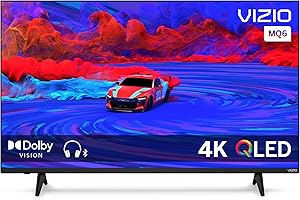 VIZIO 43-Inch M-Series 4K QLED HDR Smart TV with Voice Remote, Dolby Vision, HDR10+, Alexa Compatibility,VRR with AMD FreeSync, M43Q6-J04, 2021 Model