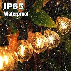 kolpop 50FT Outdoor String Lights Dimmable with