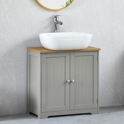 Bath Vida Priano Under Sink Cabinet Grey Oak 60x60x30 cm